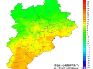 河北省天气预报，冷暖交替中的燕赵大地